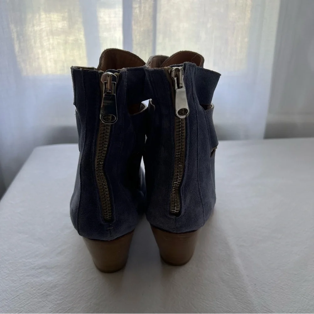 FREE PEOPLE Women’s BRAYDEN Fisherman Western Booties Snip Toe New Size 6